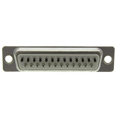 ASSMANN WSW A-DF 25 Way Panel Mount D-sub Connector Socket, 2.77mm Pitch