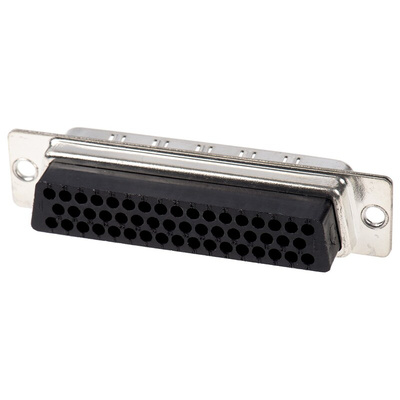 TE Connectivity Amplimite HDP-20 50 Way Cable Mount D-sub Connector Plug