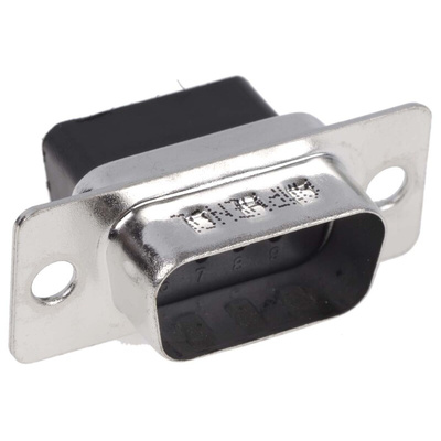 Amphenol ICC L777RR 9 Way Cable Mount D-sub Connector Plug