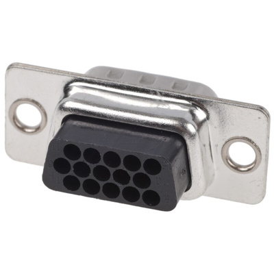 HARTING 15 Way Cable Mount D-sub Connector Plug, 2.29mm Pitch