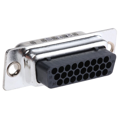 HARTING 26 Way Cable Mount D-sub Connector Plug, 2.29mm Pitch