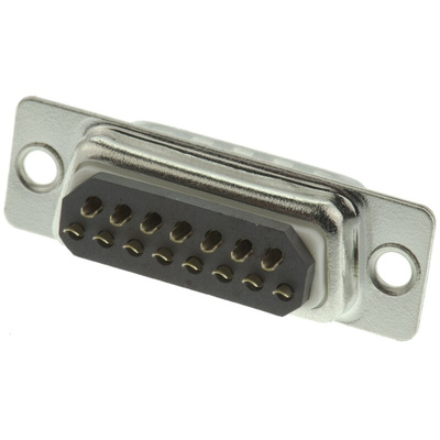 HARTING 15 Way Panel Mount D-sub Connector Plug, 2.77mm Pitch