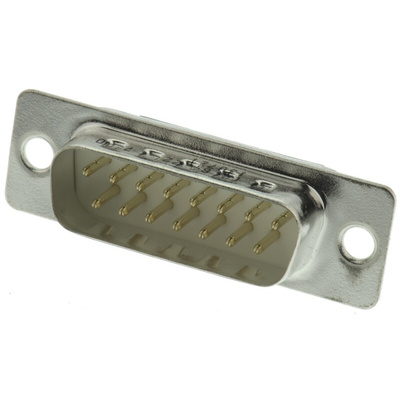 HARTING 15 Way Panel Mount D-sub Connector Plug, 2.77mm Pitch