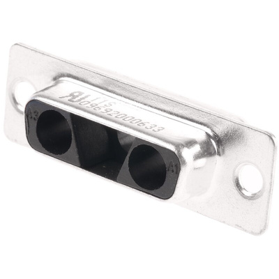 HARTING 3 Way Cable Mount D-sub Connector Socket, 6.86mm Pitch