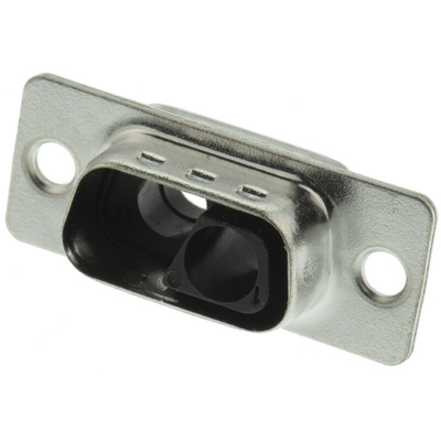 HARTING 2 Way Cable Mount D-sub Connector Plug, 6.86mm Pitch