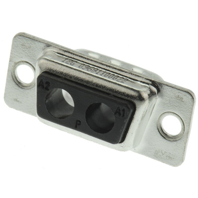 HARTING 2 Way Cable Mount D-sub Connector Plug, 6.86mm Pitch