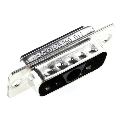 HARTING 3 Way Cable Mount D-sub Connector Plug, 6.86mm Pitch