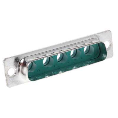 HARTING 5 Way Cable Mount D-sub Connector Plug
