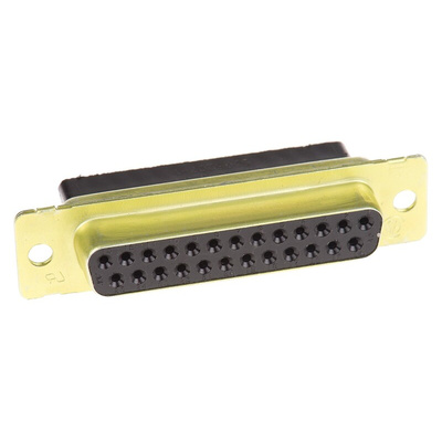 TE Connectivity Amplimite HDP-20 25 Way Cable Mount D-sub Connector Socket