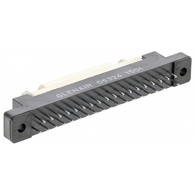 Glenair M83513 37 Way Through Hole D-sub Connector Plug, 2.54mm Pitch