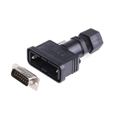 MH Connectors SDB 15 Way Cable Mount D-sub Connector Plug
