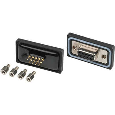 MH Connectors SDB 9 Way Through Hole D-sub Connector Socket