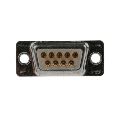 HARTING 9 Way Panel Mount D-sub Connector Plug, 2.77mm Pitch