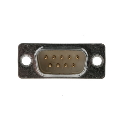 HARTING 9 Way Panel Mount D-sub Connector Plug, 2.77mm Pitch