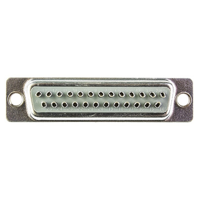 HARTING 25 Way Panel Mount D-sub Connector Plug, 2.77mm Pitch