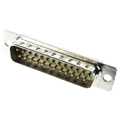 HARTING 25 Way Panel Mount D-sub Connector Plug, 2.77mm Pitch