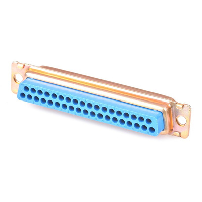 TE Connectivity Amplimite 109 37 Way Cable Mount D-sub Connector Plug
