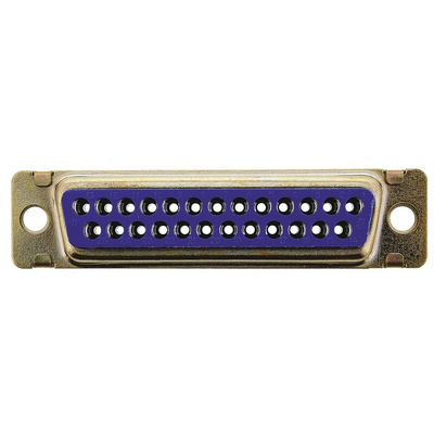 TE Connectivity Amplimite 109 25 Way Cable Mount D-sub Connector Plug