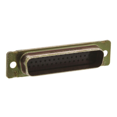 TE Connectivity Amplimite 90 44 Way Cable Mount D-sub Connector Plug
