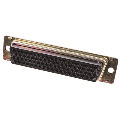 TE Connectivity Amplimite 90 78 Way Cable Mount D-sub Connector Socket