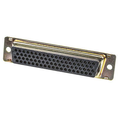 TE Connectivity Amplimite 90 78 Way Cable Mount D-sub Connector Plug
