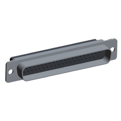 TE Connectivity Amplimite 90 62 Way Cable Mount D-sub Connector Plug