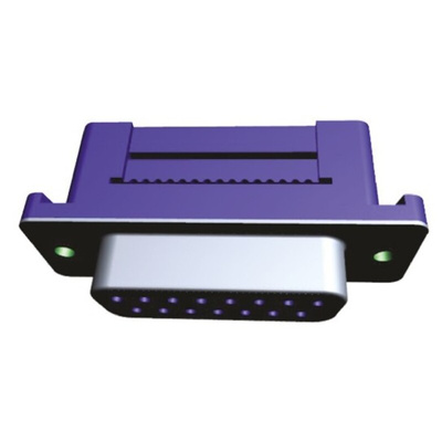 Wurth Elektronik 618 9 Way Cable Mount D-sub Connector Socket, 2.77mm Pitch