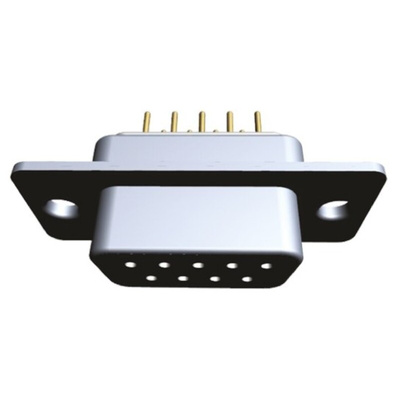 Wurth Elektronik 618 9 Way Through Hole D-sub Connector Socket, 2.77mm Pitch