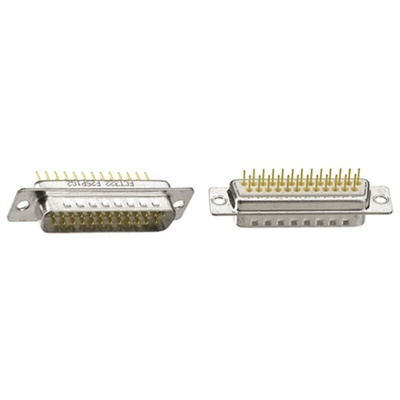 FCT from Molex F 9 Way Panel Mount D-sub Connector Plug
