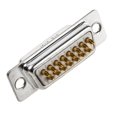 FCT from Molex F 15 Way Panel Mount D-sub Connector Socket