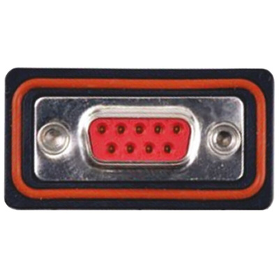 FCT from Molex FWD 9 Way Panel Mount D-sub Connector Socket, with 4-40 UNC Screwlocks