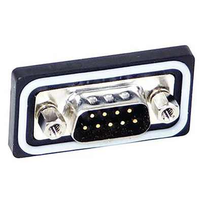 Switchcraft DCPD 9 Way Panel Mount D-sub Connector Plug