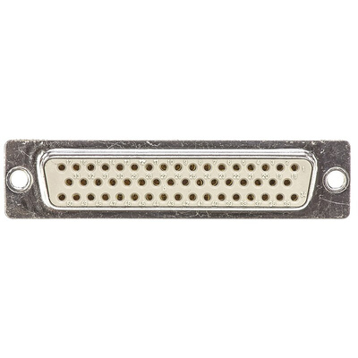 HARTING 0967 50 Way Panel Mount D-sub Connector Socket, 2.76mm Pitch