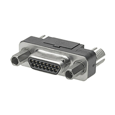 Molex CMD 15 Way Through Hole D-sub Connector Plug, 1.27mm Pitch, with Jack Screw