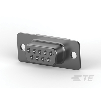 TE Connectivity 9 Way Cable Mount D-sub Connector Socket, 2.77mm Pitch