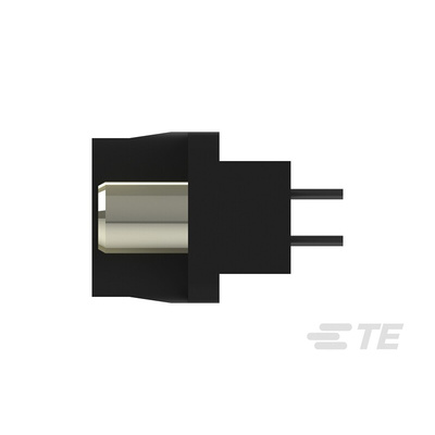TE Connectivity 9 Way Through Hole D-sub Connector Plug, 2.74mm Pitch