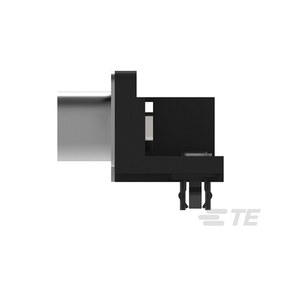 TE Connectivity 25 Way Right Angle Through Hole D-sub Connector Socket, 2.74mm Pitch