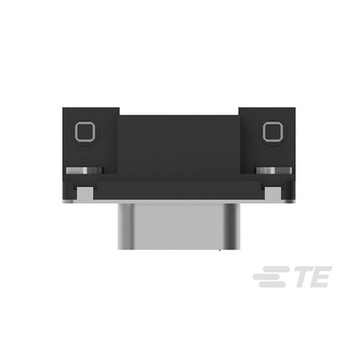 TE Connectivity 9 Way Right Angle Through Hole D-sub Connector Socket, 2.74mm Pitch