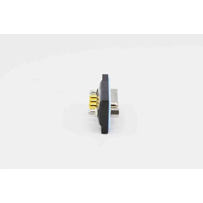 Norcomp CDFS 3 Way Panel Mount Solder D-sub Connector Socket, 2.77mm Pitch, with 4-40 Screw Locks