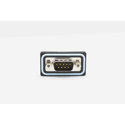 Norcomp CDFS 3 Way Panel Mount Solder D-sub Connector Socket, 2.77mm Pitch, with 4-40 Screw Locks