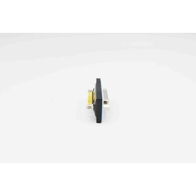 Norcomp CDFV 7 Way Vertical PCB D-sub Connector Socket, 2.77mm Pitch, with 4-40 Screw Locks