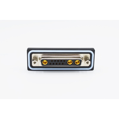 Norcomp CDF 25 Way Right Angle Solder D-sub Connector Socket, 2.77mm Pitch, with 4-40 Screw Locks