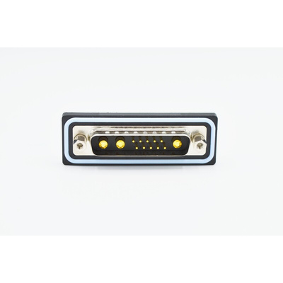 Norcomp CDF 25 Way Vertical Solder D-sub Connector Plug, 2.77mm Pitch, with 4-40 Screw Locks