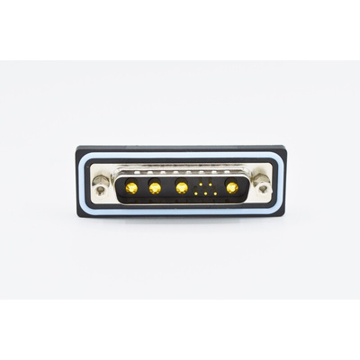 Norcomp CDF 25 Way Vertical Solder D-sub Connector Plug, 2.77mm Pitch, with 4-40 Screw Locks