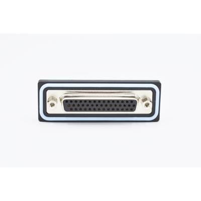Norcomp HDF 44 Way Right Angle Solder D-sub Connector Socket, 2.29mm Pitch, with 4-40 Boardlocks