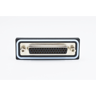 Norcomp HDF 44 Way Vertical Solder D-sub Connector Socket, 2.29mm Pitch, with 4-40 Screw Locks