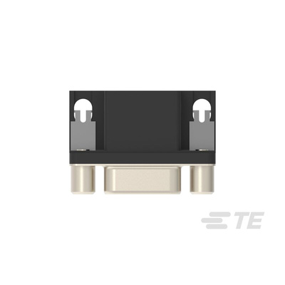 TE Connectivity 15 Way Right Angle D-sub Connector Socket, 2.29mm Pitch, with Boardlocks
