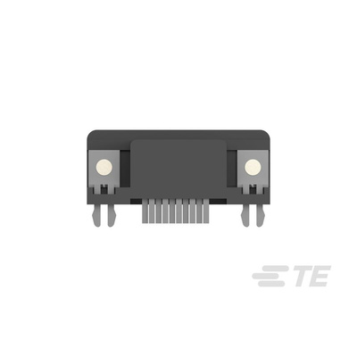 TE Connectivity 15 Way Right Angle D-sub Connector Socket, 2.29mm Pitch, with Boardlocks