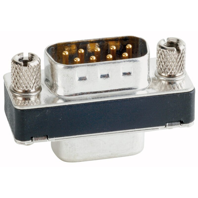 CONEC 9 Way Through Hole D-sub Connector Male to Female, with 4-40 UNC
