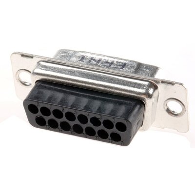 Provertha TMC 15 Way Cable Mount D-sub Connector Plug